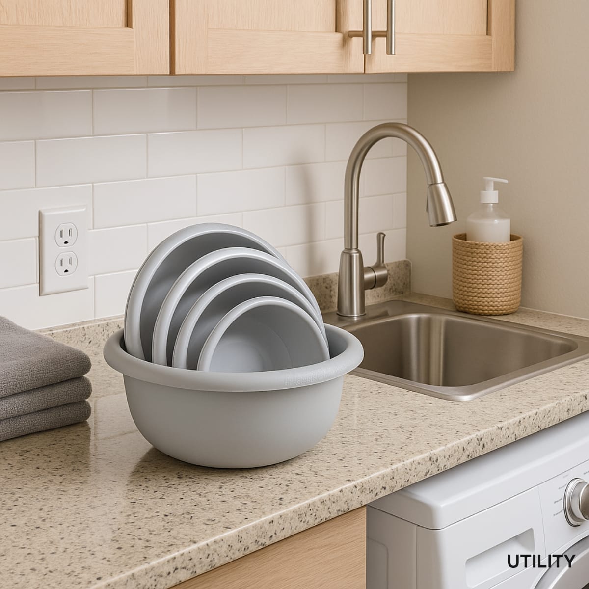 Kit Bacias | 1UN de cada (1,3L - 2,5L - 4L- 6,5L - 11L) - Imagem 3